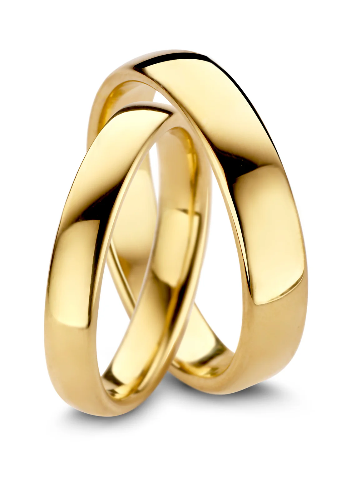 Geelgouden 18 kt trouwring, Wedding - Image 2