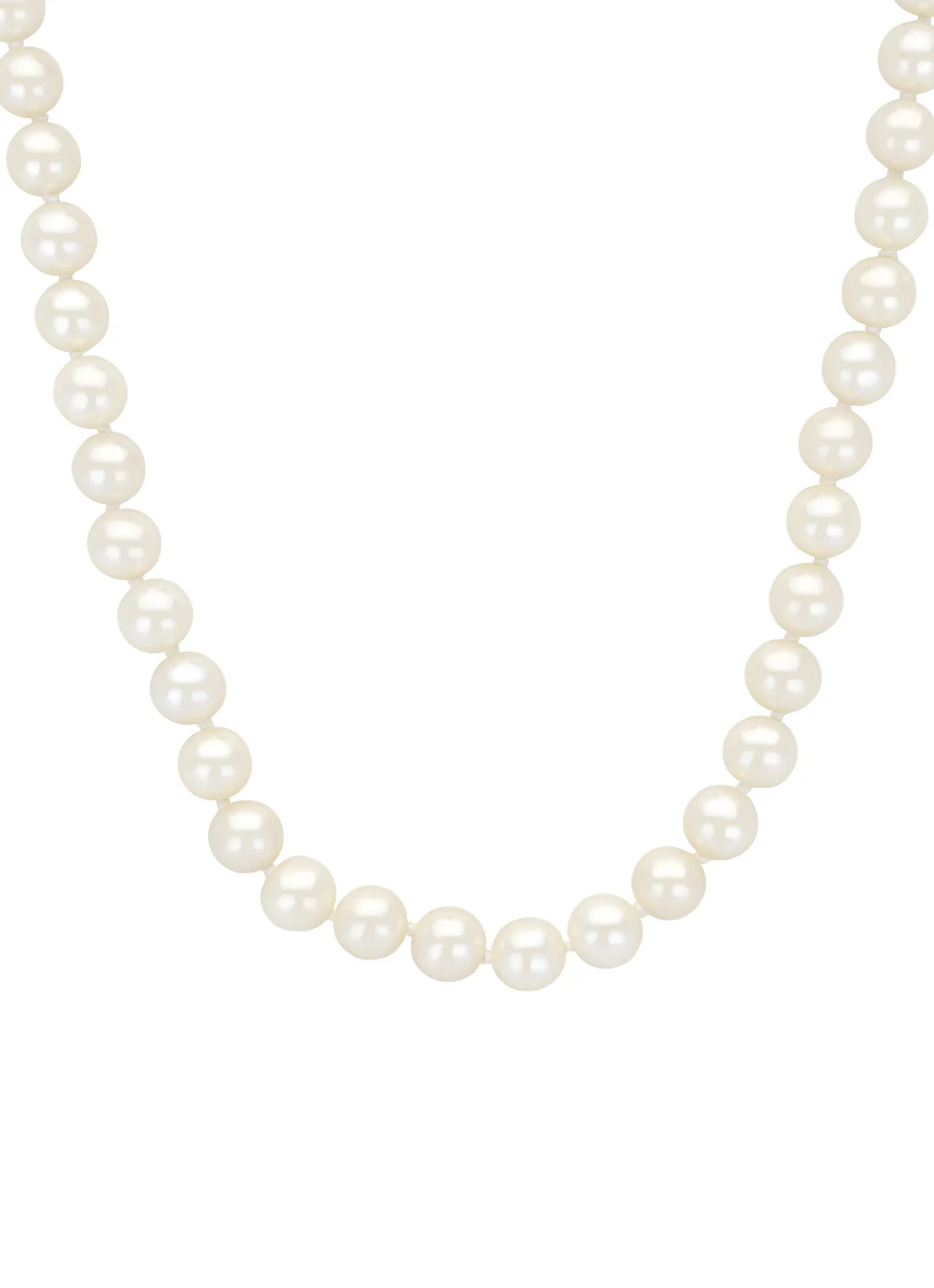 Geelgouden parelketting Rivièra 45 cm - Image 4