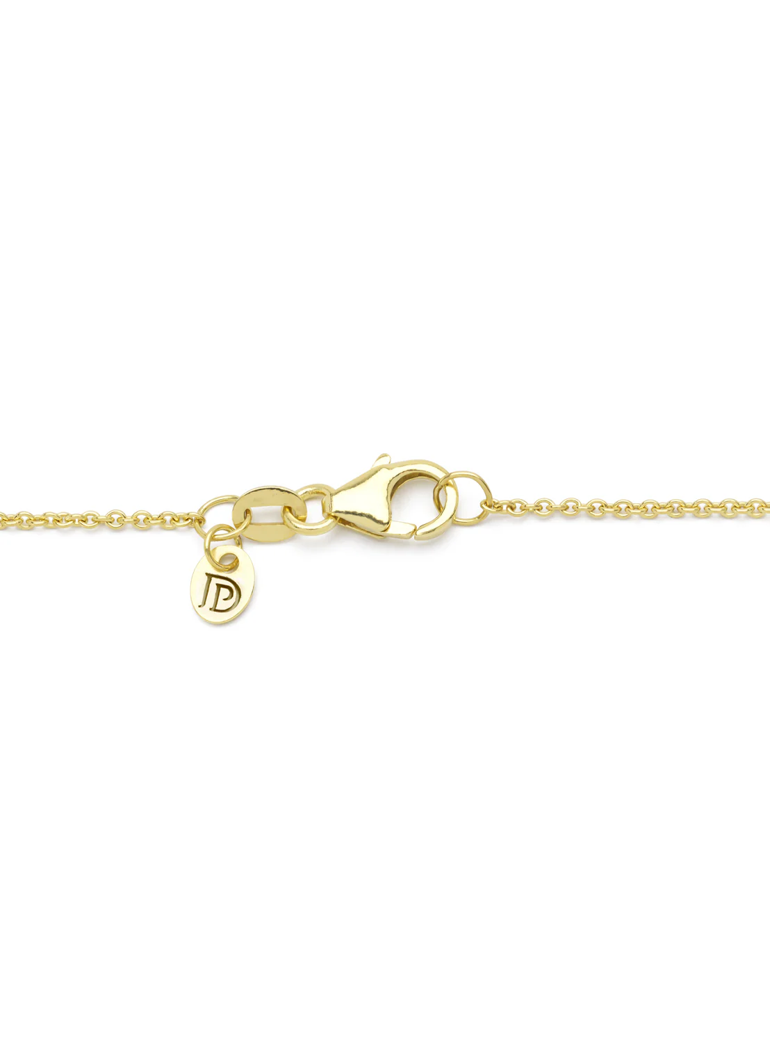 Geelgouden jasseron lengtecollier Timeless Treasures 42cm - Image 3
