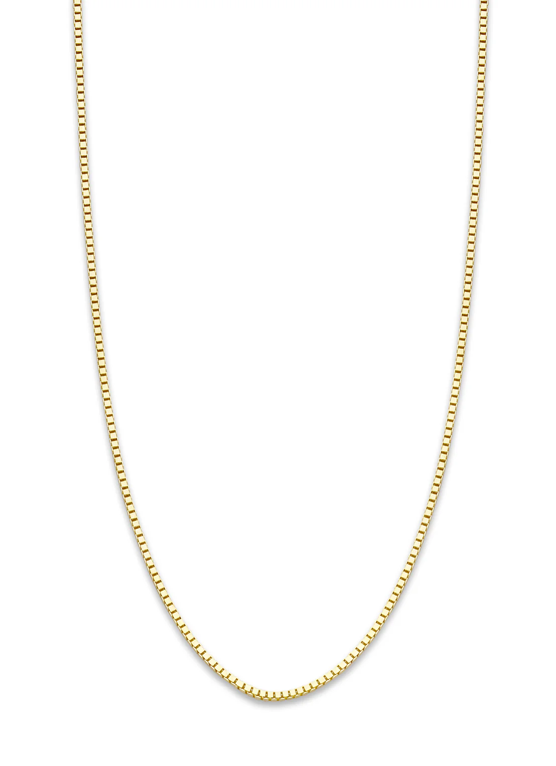 Geelgouden venetiaans lengtecollier Timeless Treasures 45cm