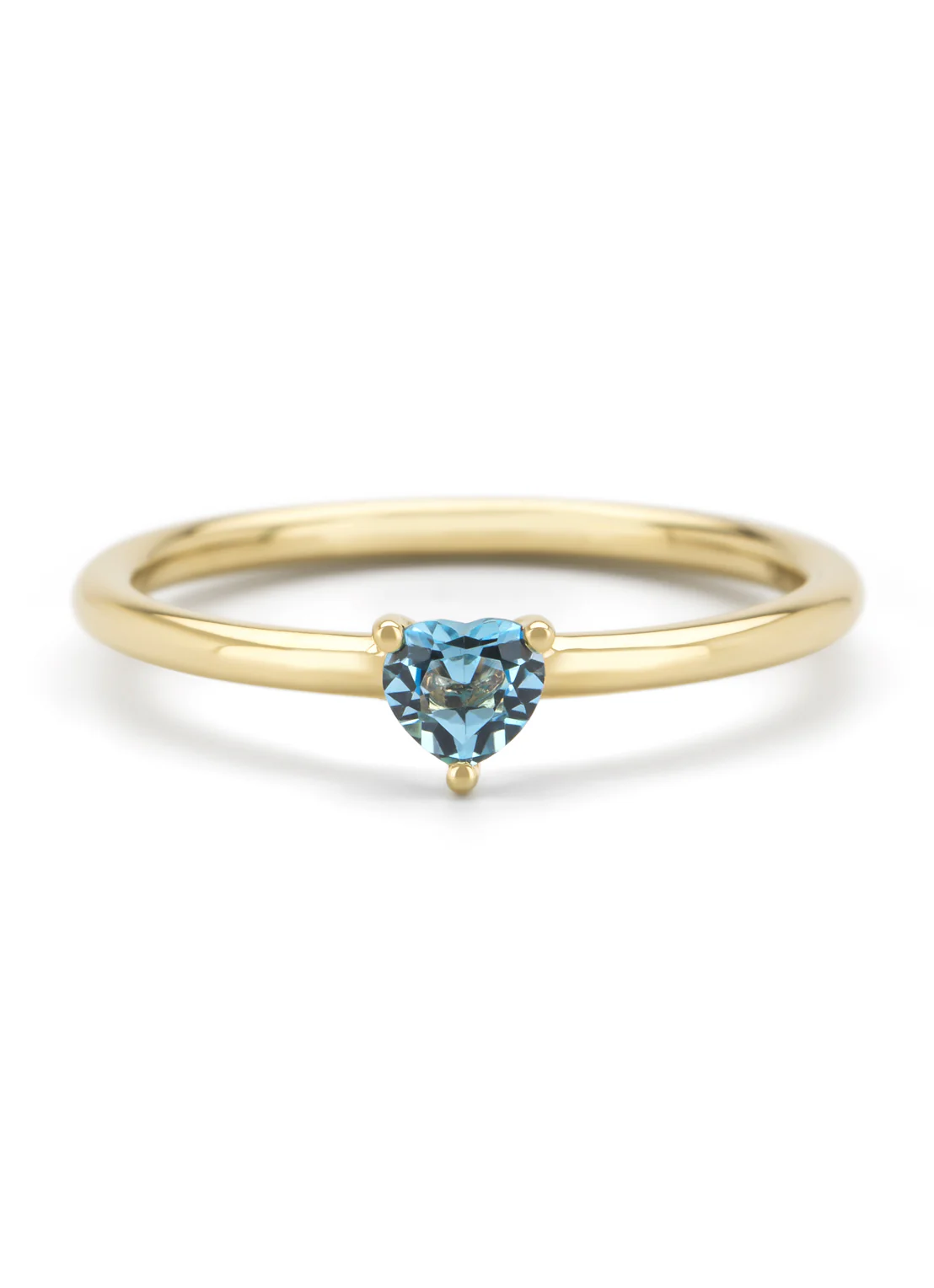 Geelgouden ring, 0.30 ct topaas, Joy - Image 4