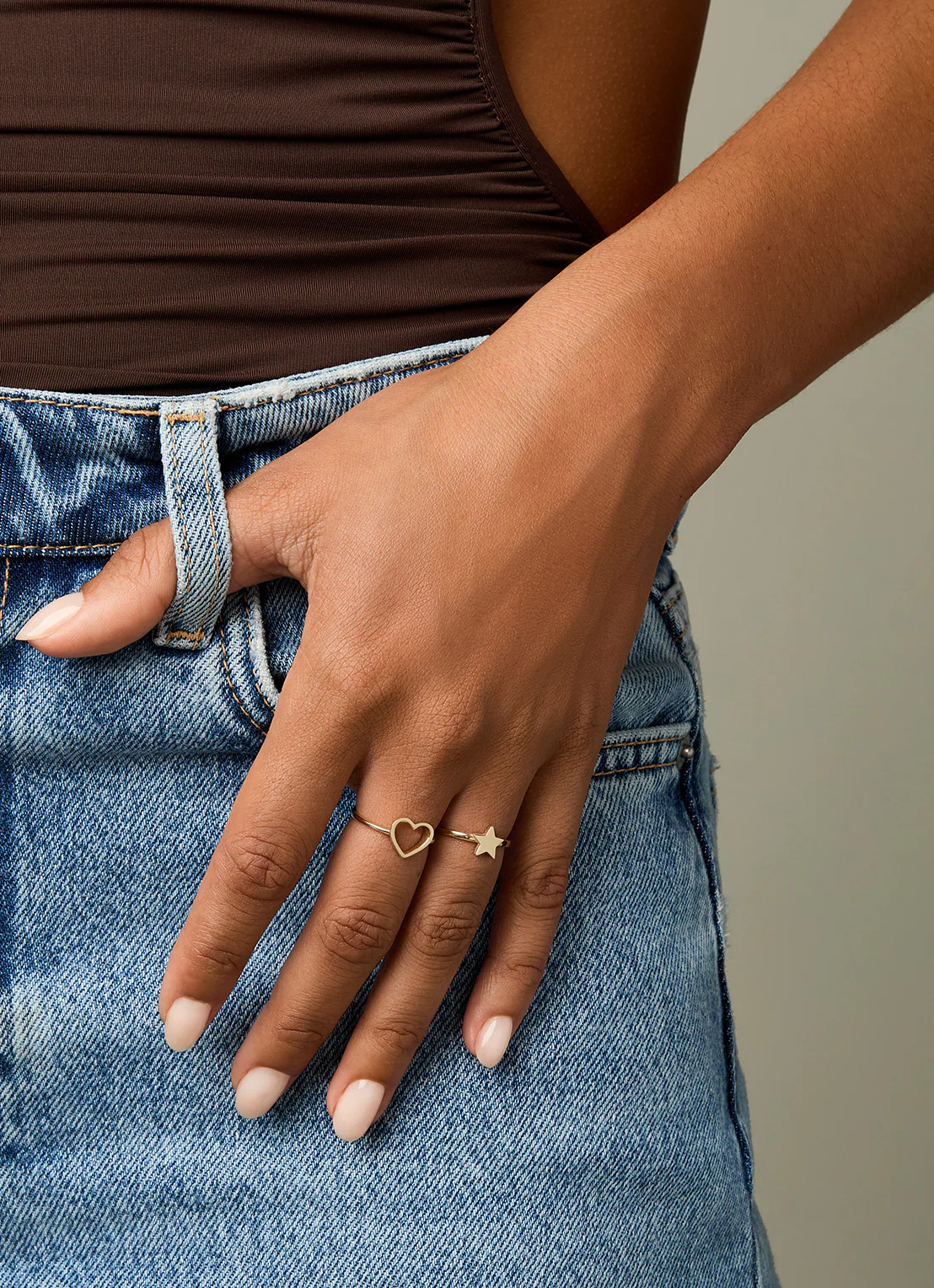 Geelgouden ring Dreamer - Image 2