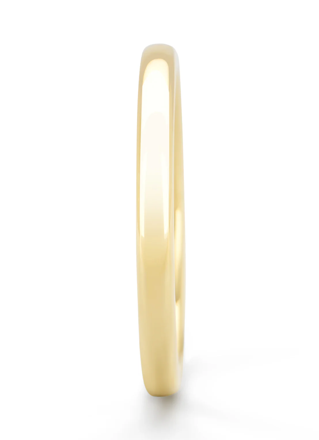 Geelgouden 14k trouwring, Wedding - Image 3