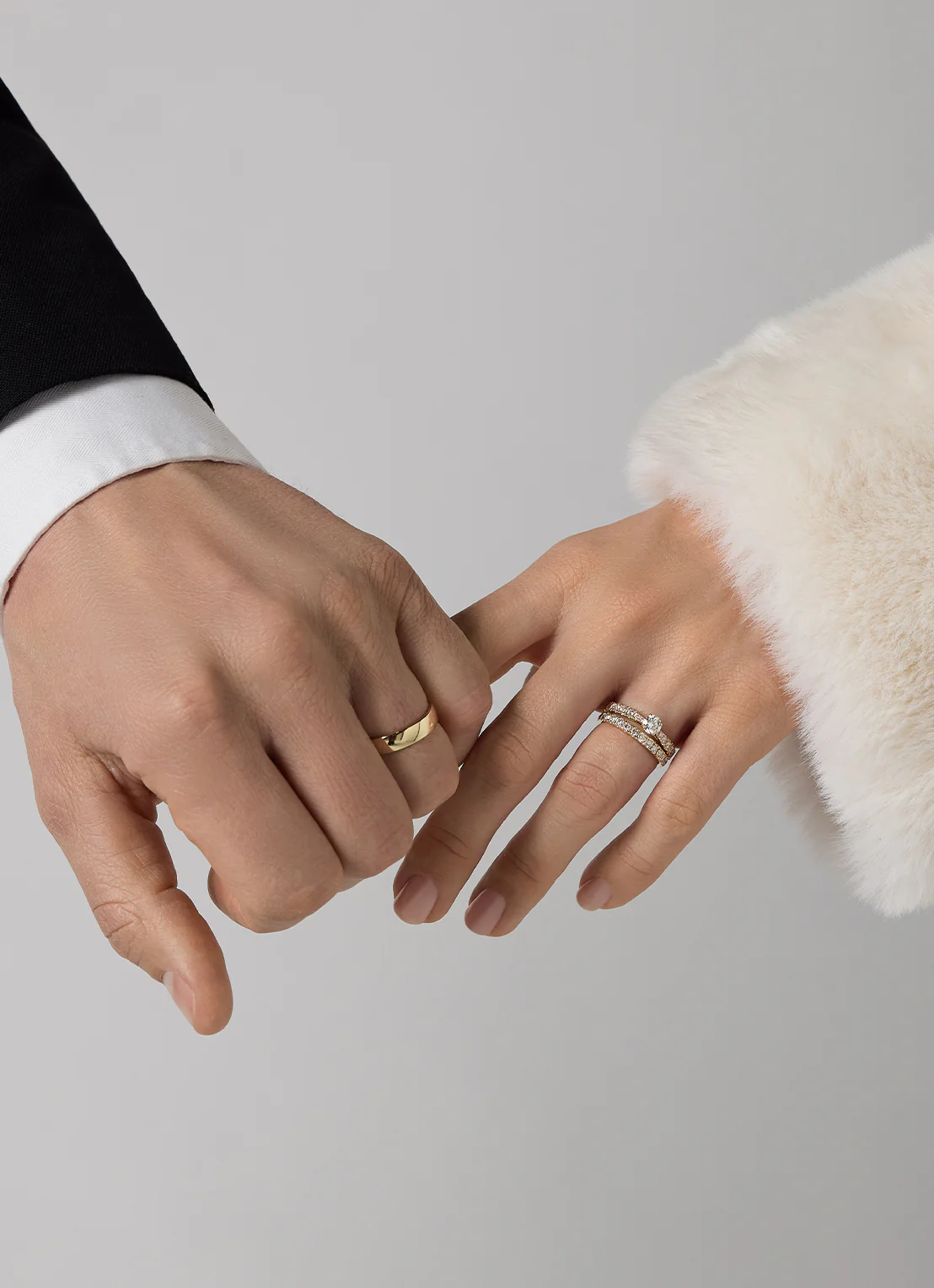 Geelgouden ring, 0.50 ct diamant, Perfect Match - Image 3