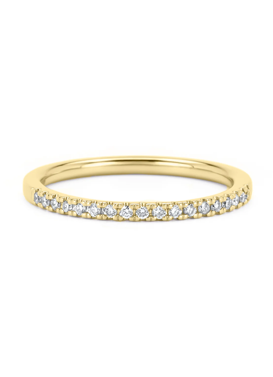 Geelgouden ring, 0.14 ct diamant, Perfect Match - Image 3