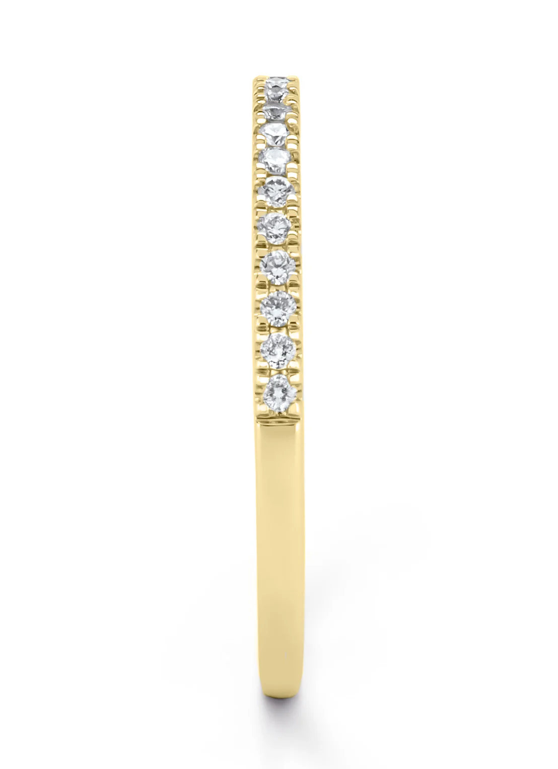 Geelgouden ring, 0.14 ct diamant, Perfect Match - Image 5