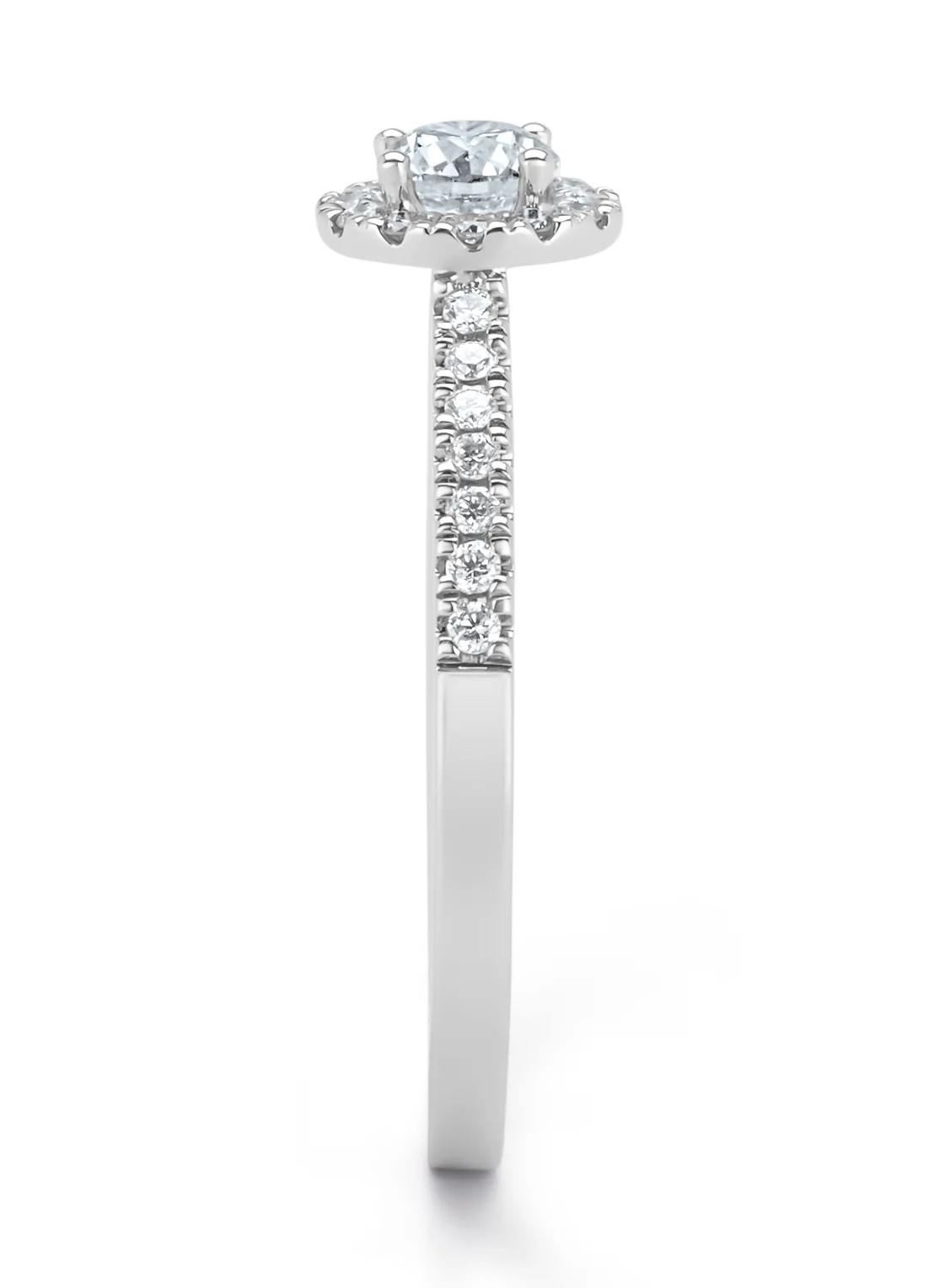 Witgouden ring, 0.50 ct diamant, Perfect Match - Image 5