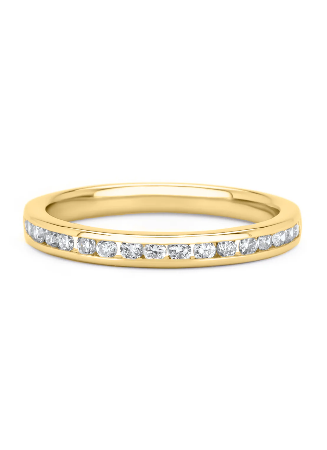 Geelgouden ring, 0.33 ct diamant, Perfect Match - Image 3