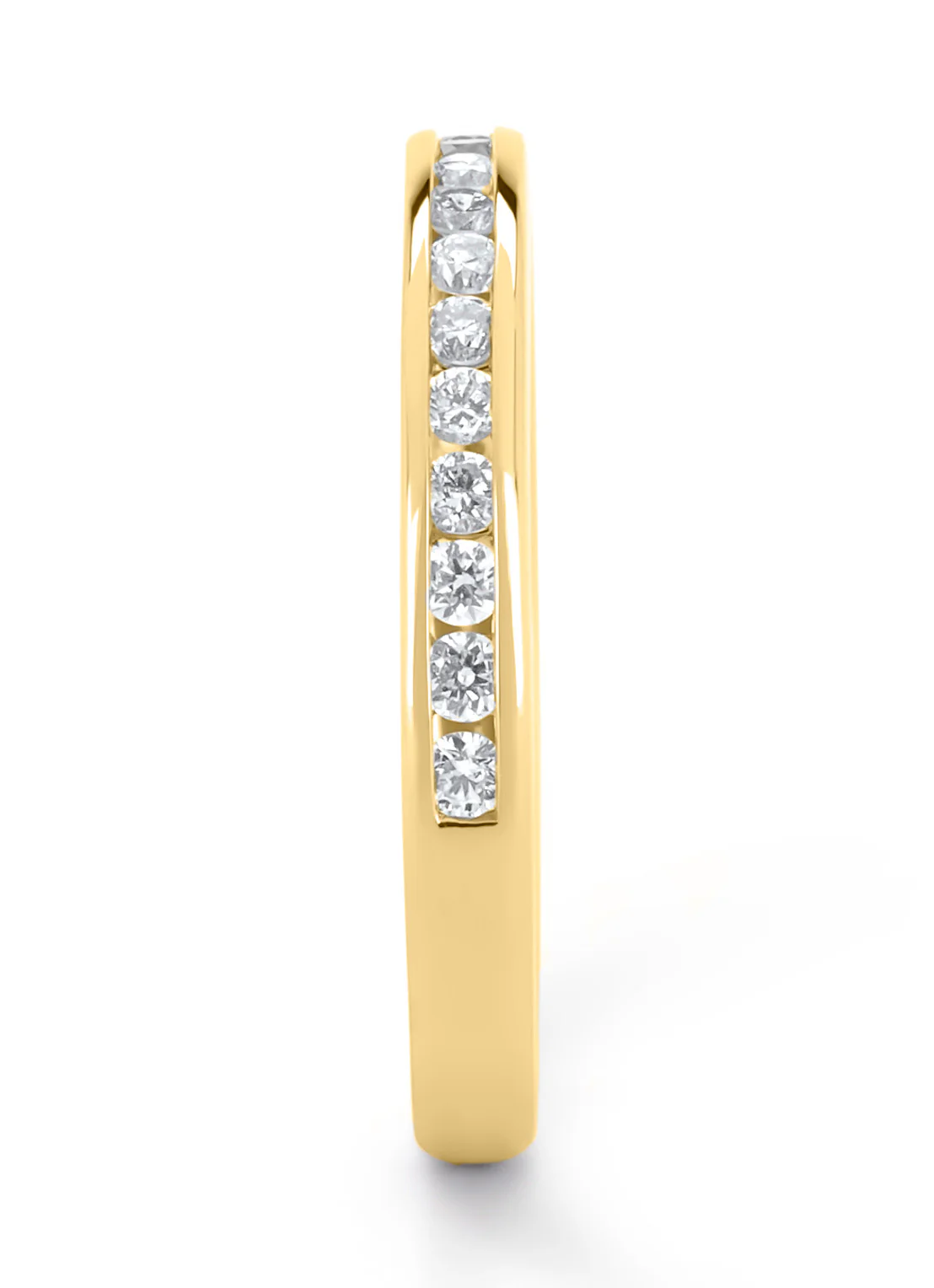 Geelgouden ring, 0.33 ct diamant, Perfect Match - Image 4