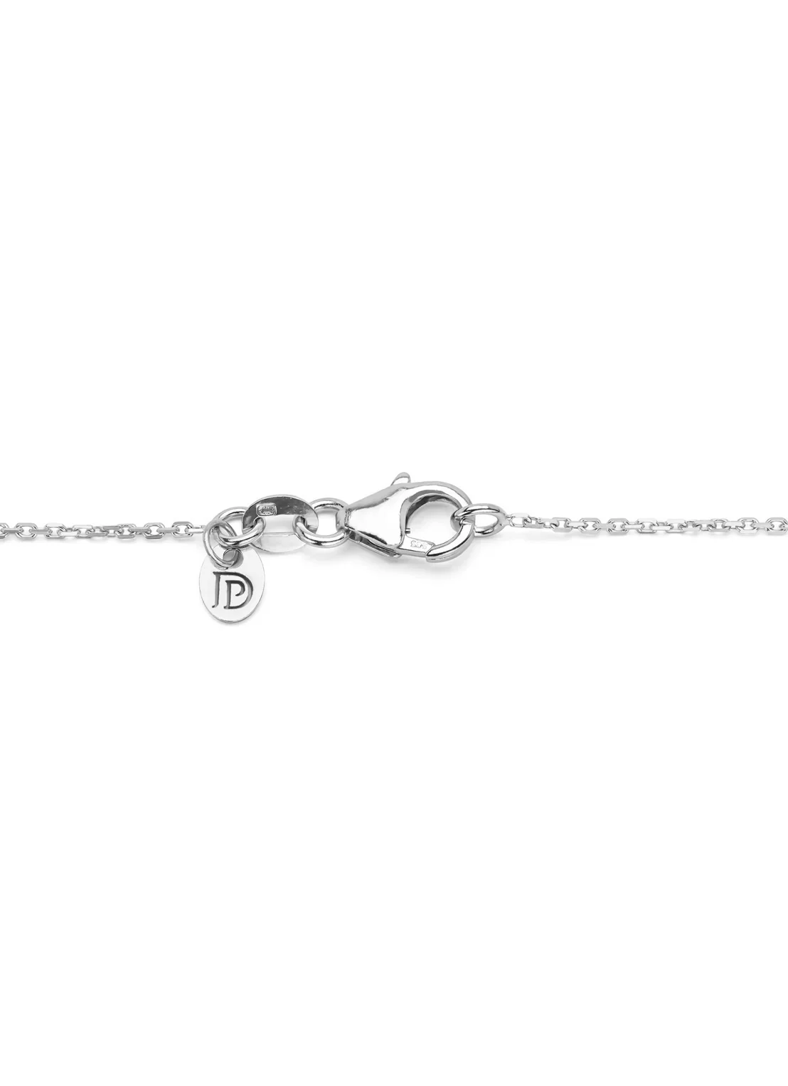 Witgouden anker lengtecollier Timeless Treasures 40cm - Image 3