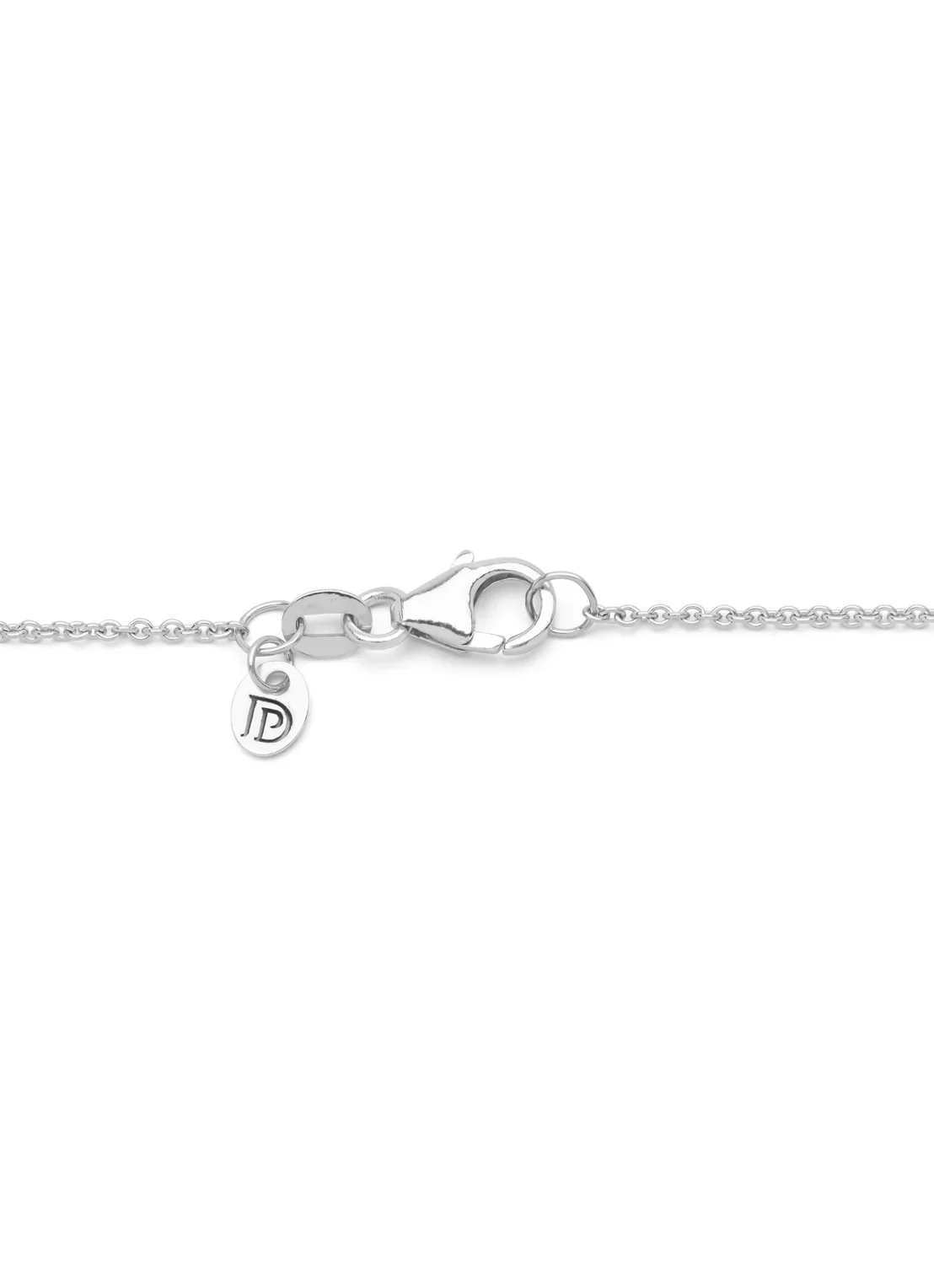 Witgouden jasseron lengtecollier Timeless Treasures 50cm - Image 3