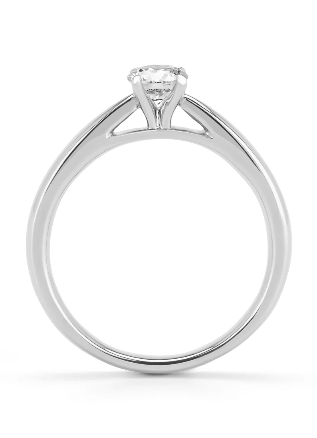 Witgouden ring, 0.40 ct diamant, Perfect Match - Image 4