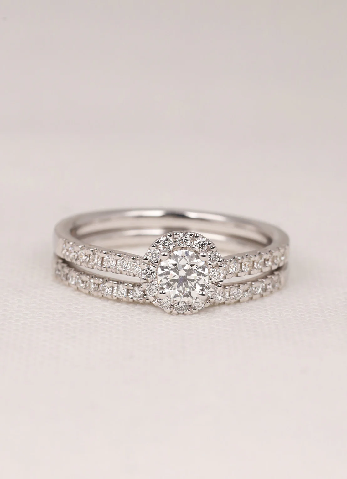 Witgouden ring, 0.50 ct diamant, Perfect Match - Image 7