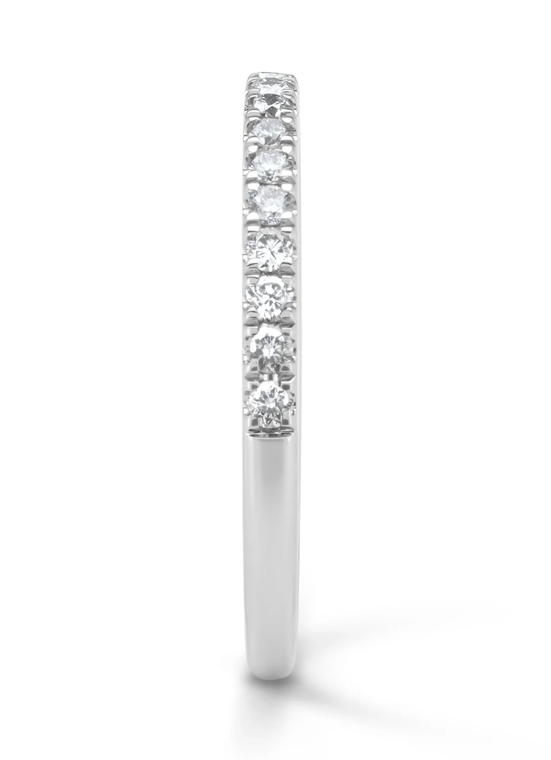 Witgouden ring, 0.27 ct diamant, Wedding - Image 4