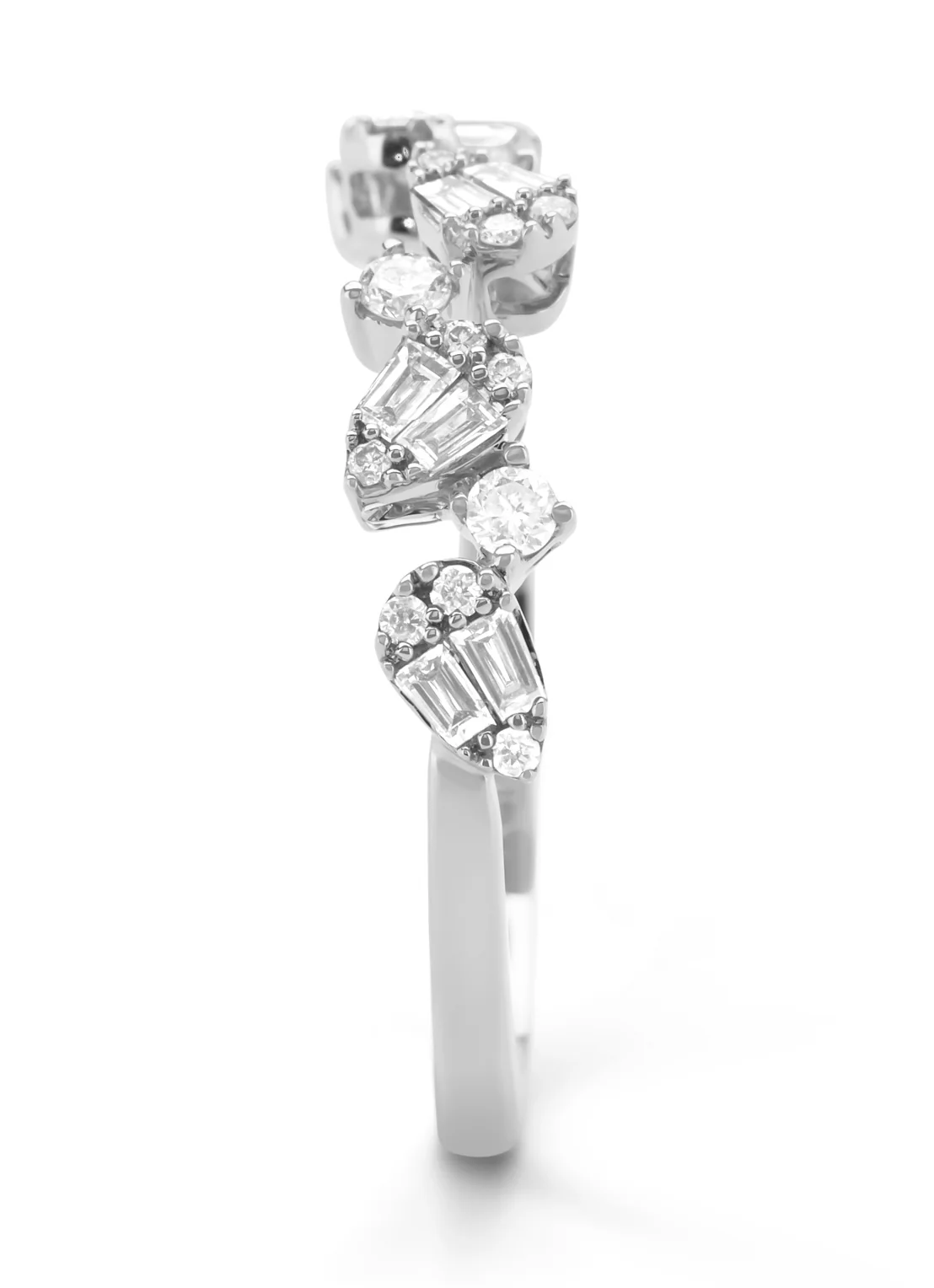 Witgouden ring, 0.37 ct diamant, Petite Romance - Image 3