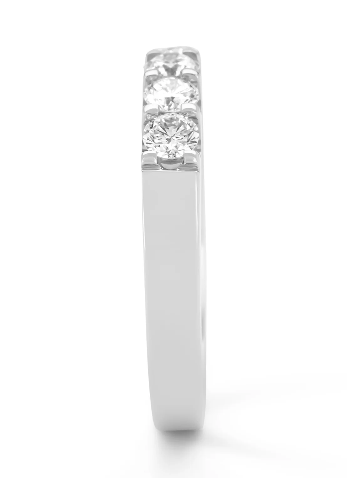 Witgouden ring, 0.55 ct diamant, Wedding - Image 3